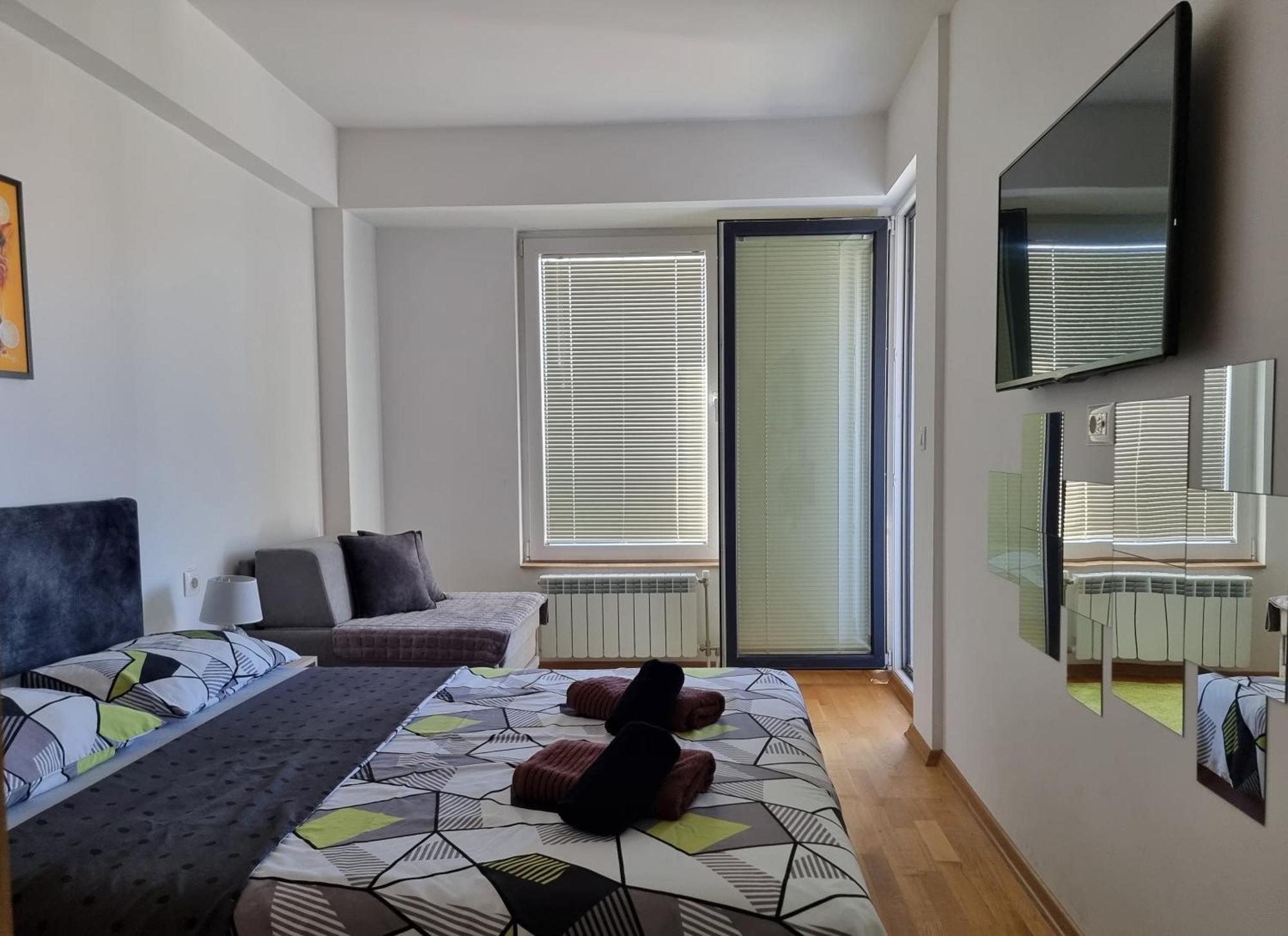 Modern & Trendy Apartment Skopje Esterno foto
